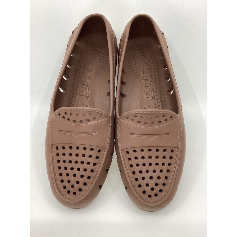 Floafers Mens Country Club Driver Brown Water Shoes Loafers Size 8 Waterproof